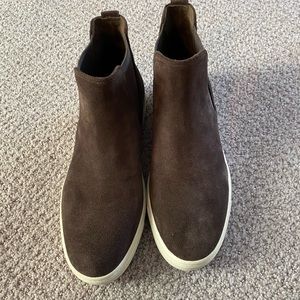 VINCE - Women’s Nira pull on high top sneakers.